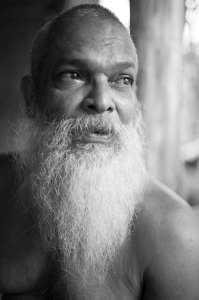 Sri Lanka, shooting portraiture and learning how to light a local person.